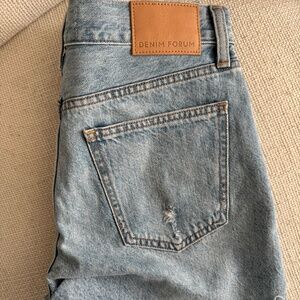 Aritzia Denim Forum Ex Boyfriend shorts